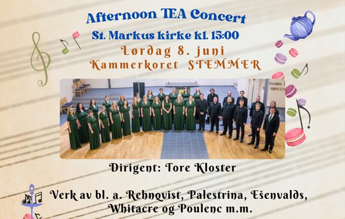 Afternoon TEA concert med Kammerkoret STEMMER