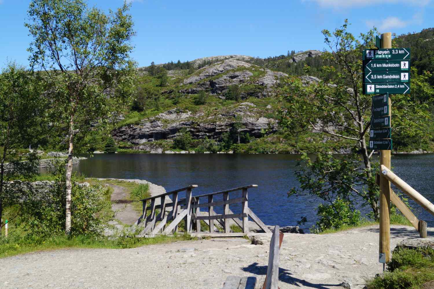 Hiking seven mountains