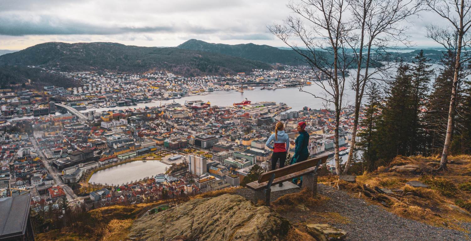 Top 10 photo spots - Fløyen