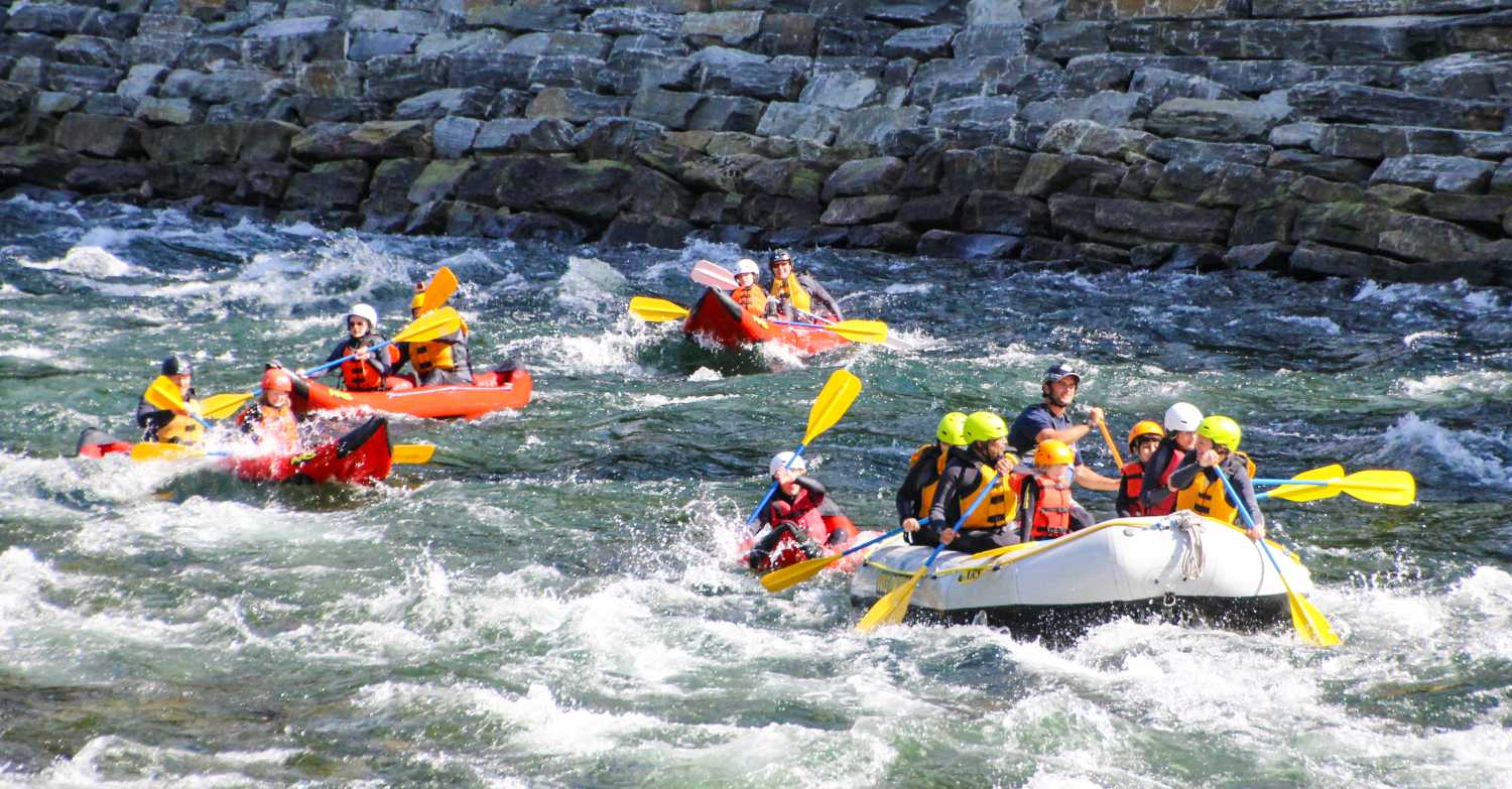 Things to do in Voss - rafting