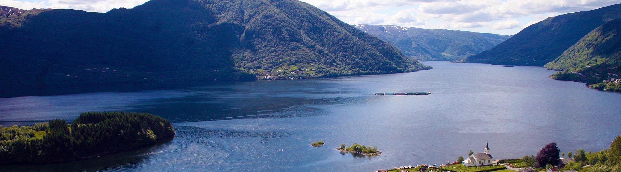 Osterøy island outside Bergen