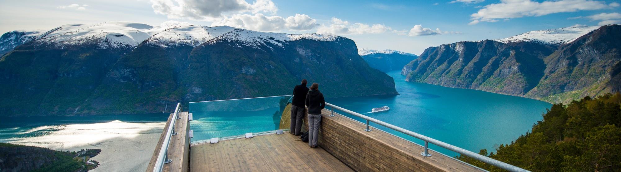 Stegastein Aussichtspunkt bei Flåm