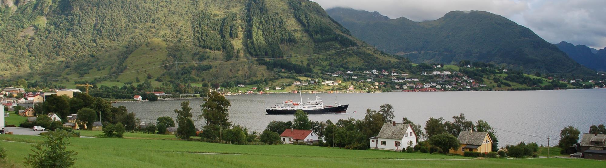 Rosendal village outside Bergen