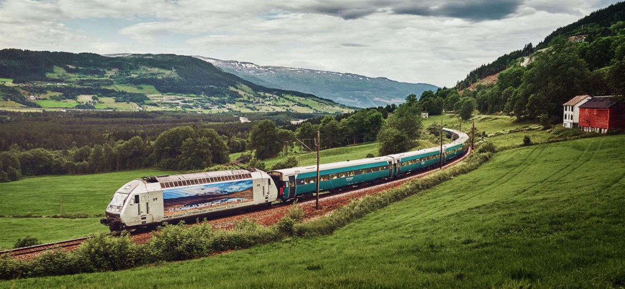 Bergensbanen mit dem Zug von Oslo nach Bergen