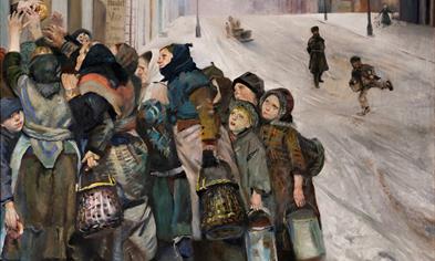 Kunstkvarter: «Kampen for tilværelsen» (1889)