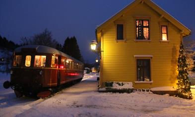 Gamle Vossebanen - Juletog med motorvogn - 7. desember 2025