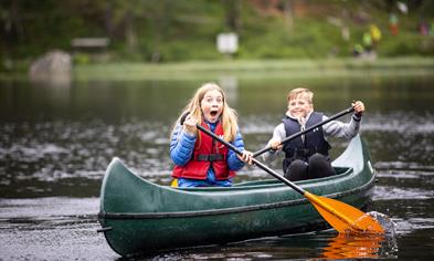 canoe rental Fløyen