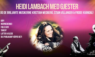 Heidi Lambach med gjester og band