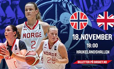 NORGE VS STORBRITANNIA 18.11