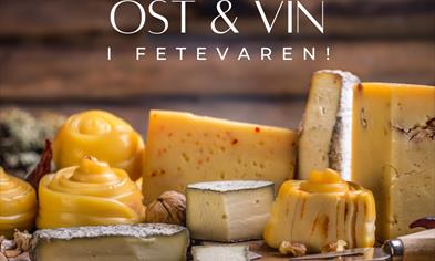 Bli kjent med ost & vin i Fetevaren – 03. juni