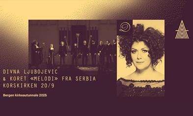 Divna Ljubojević og koret «Melódi» fra Serbia – Bergen kirkeautunnale 2025