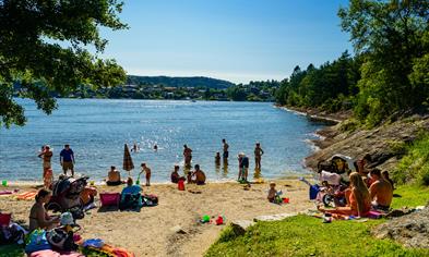 Beach in Bergen