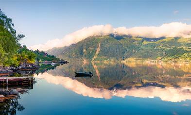 A view of the Hardangerfjord