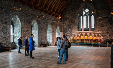 Guided tour in Håkon`s Hall