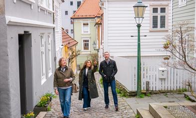 Bergen by foot and ferry