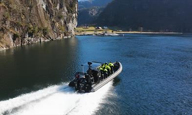 Fjord tour to Mostraumen in premium RIB