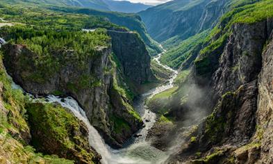 Vøringsfossen - the Vøring waterfall