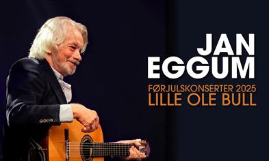 Jan Eggum – Førjulskonserter på Lille Ole Bull