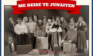Me reiser te Junaiten - laurdag 25.10.