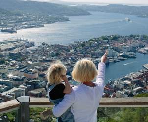 Durchblättern nach Stadtplan Bergen