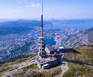 |Essen und Aussichten am Mount Ulriken!