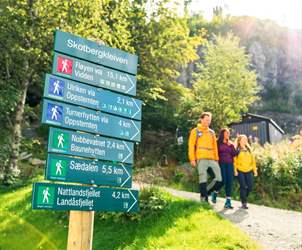 Durchblättern nach Geführte Wandertouren in Bergen und der Region