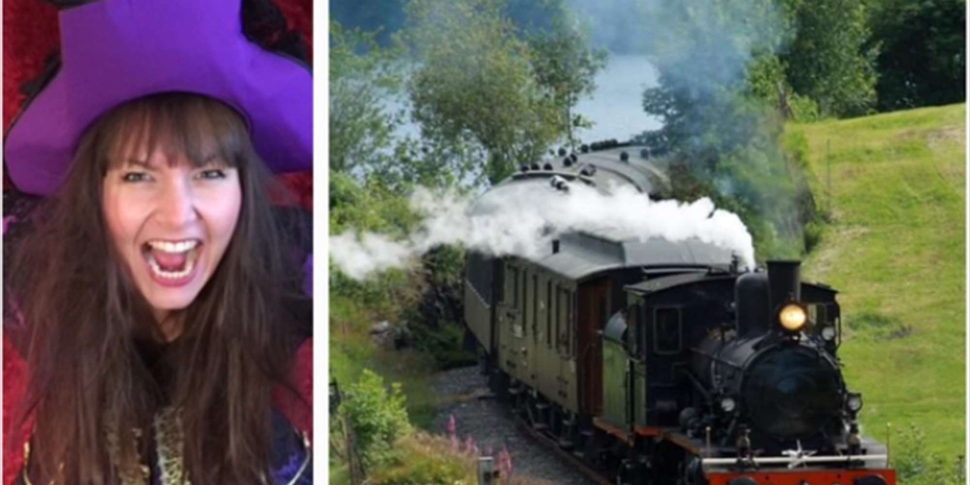 Gamle Vossebanen - Togrøveri!