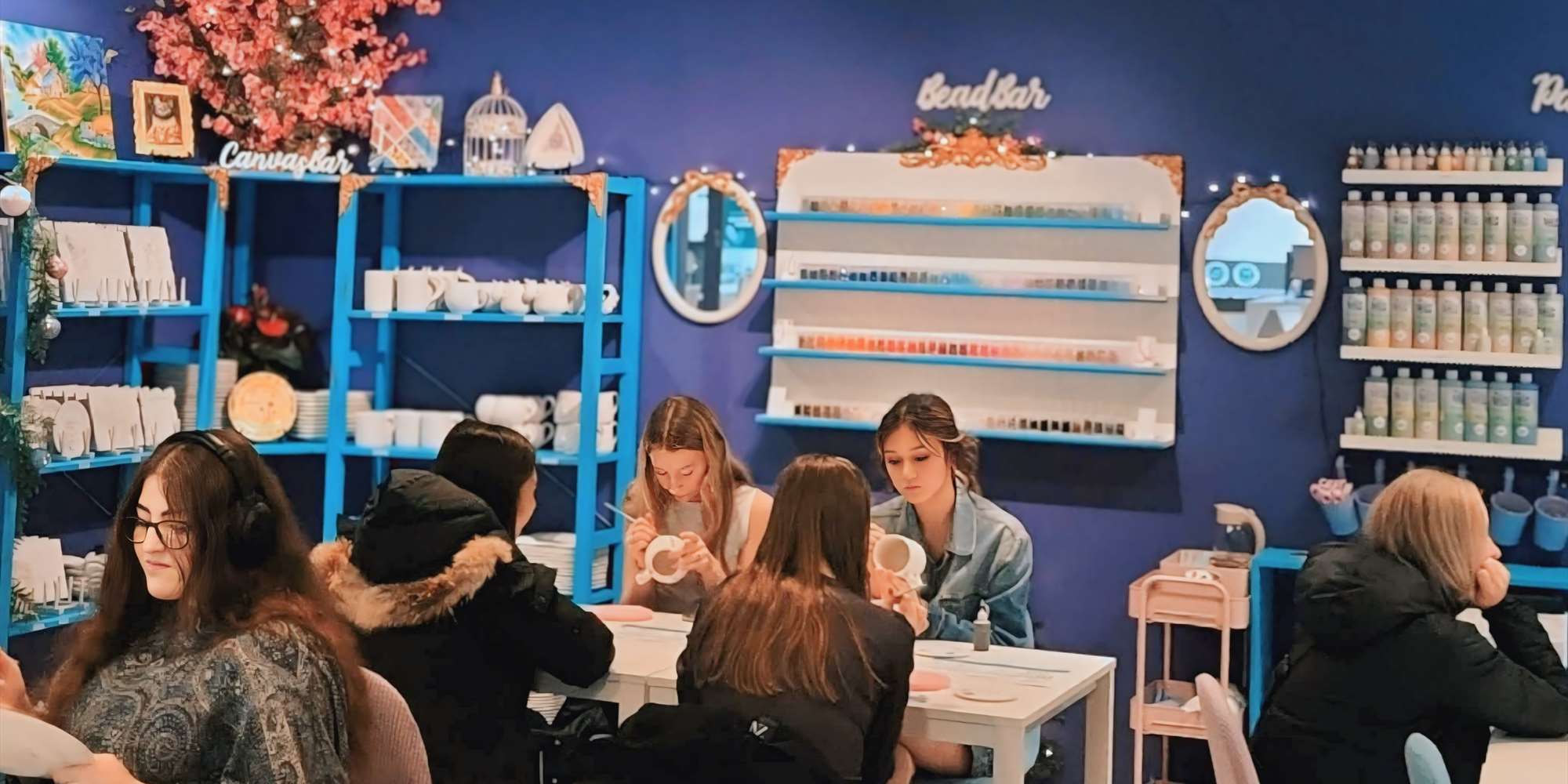 In einer inspirierenden Atmosphäre können Sie zuschlagen und Ihrer Kreativität freien Lauf lassen