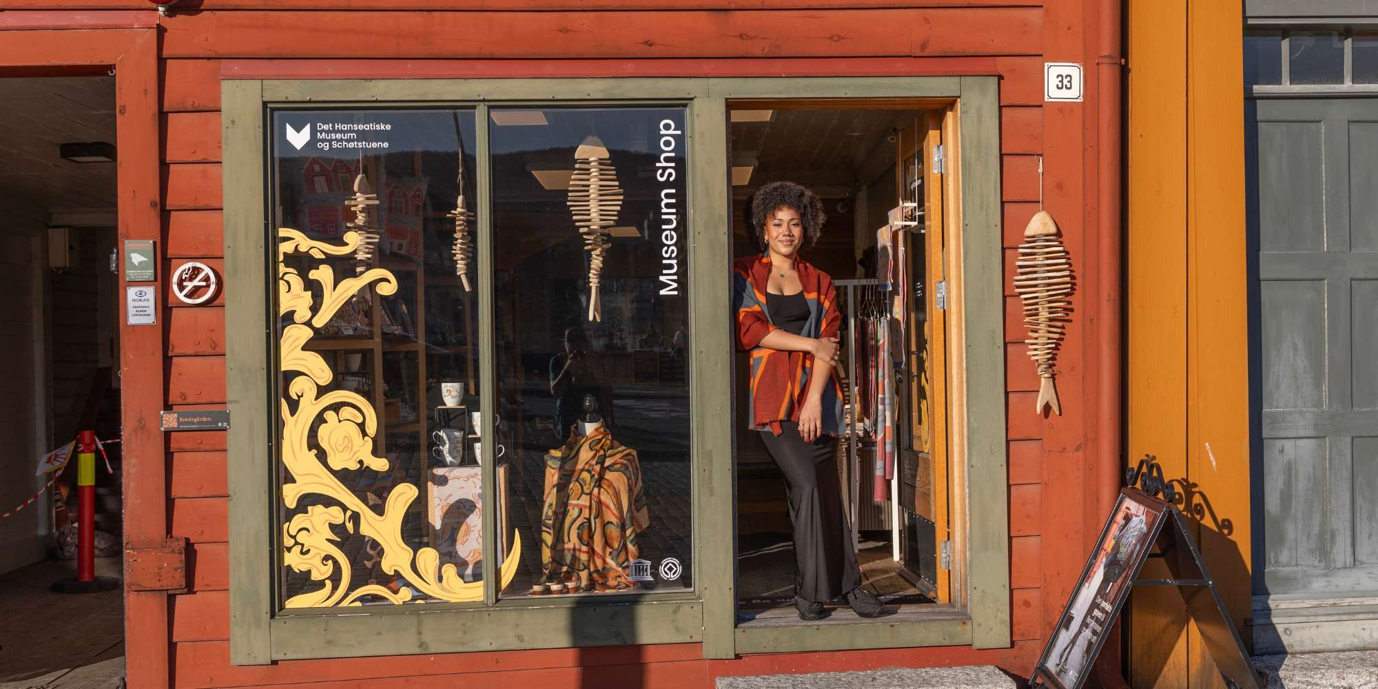 Museum shop at Bryggen