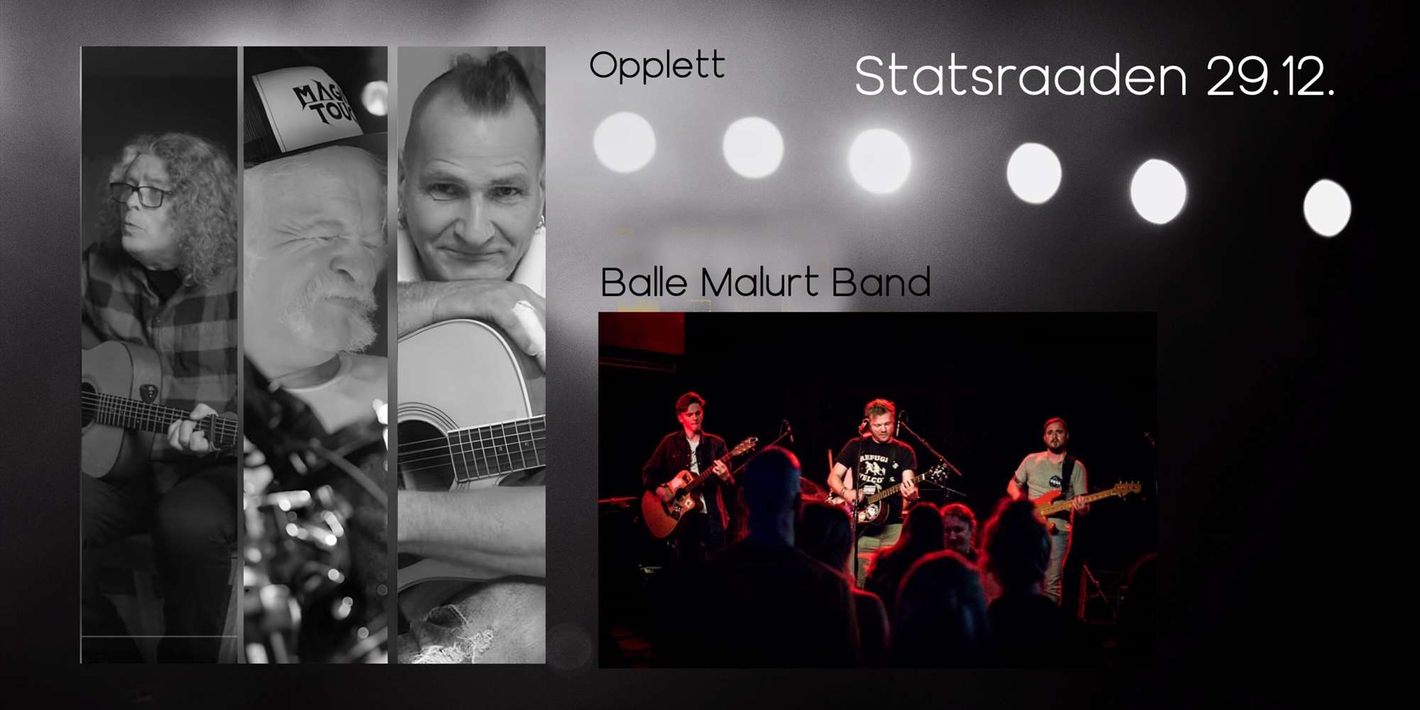 PUNKEBJARTE RINGER UT JULEN