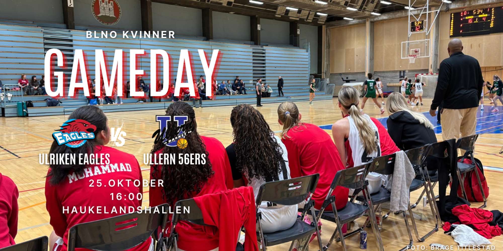 Ulriken vs Ullern in the women's top basketball league