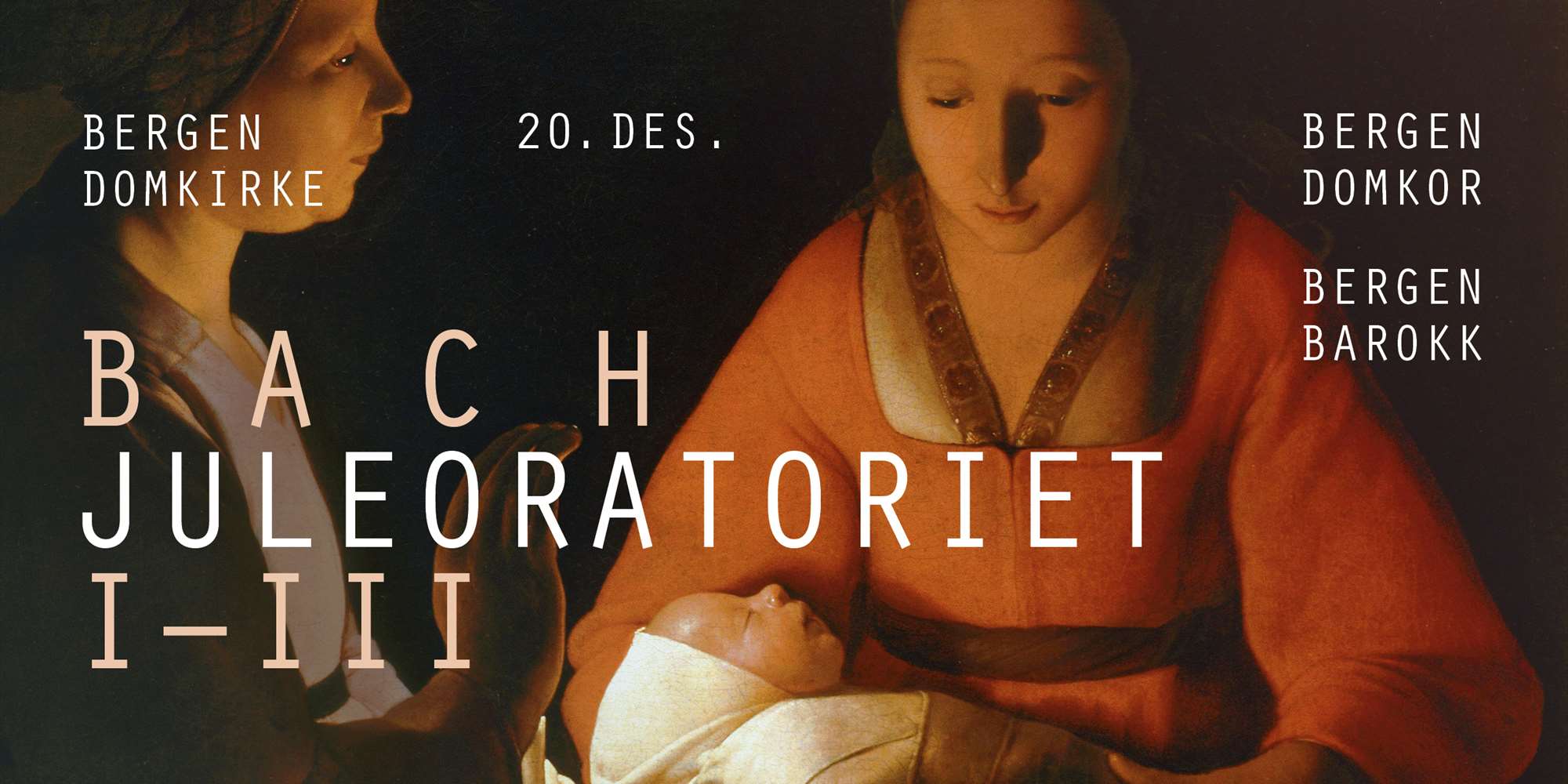 Bergen Domkor - Juleoratoriet av Bach (I-III)