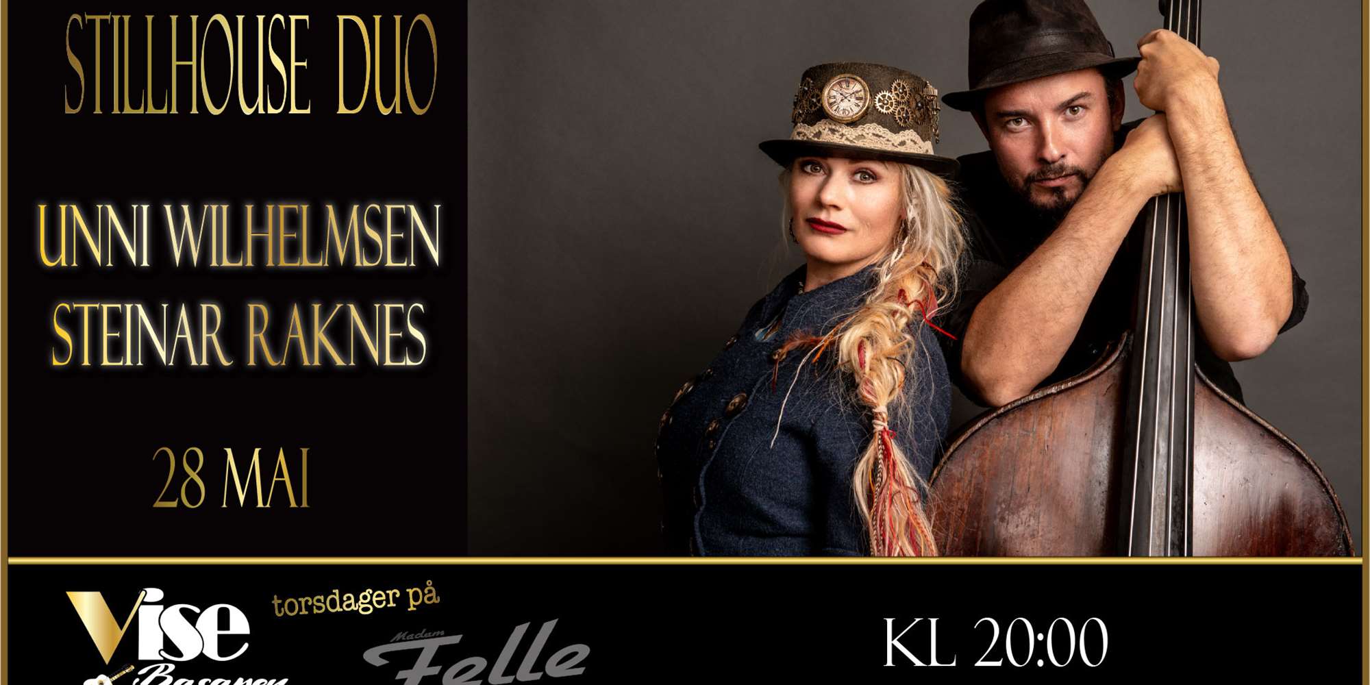 STILLHOUSE DUO - UNNI WILHELMSEN OG STEINAR RAKNES