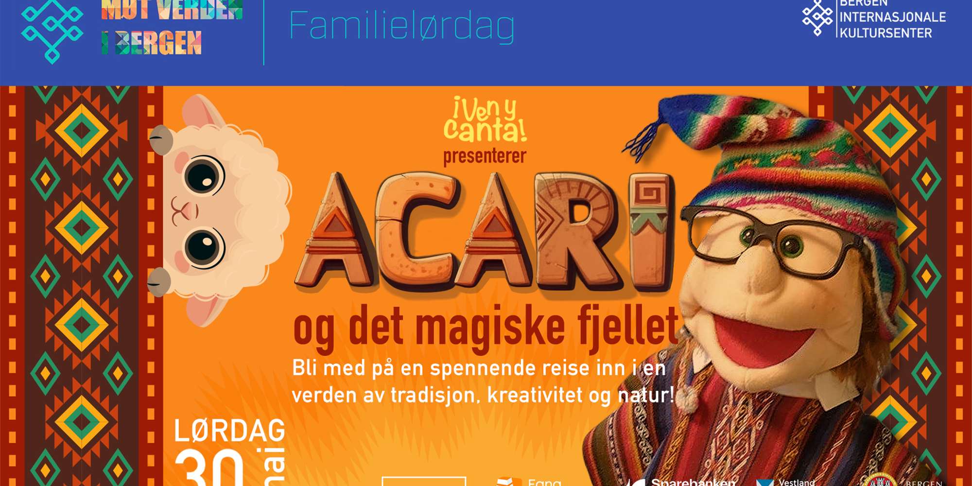 Møt verden i Bergen - FamilieLørdag 30.mai 2026
