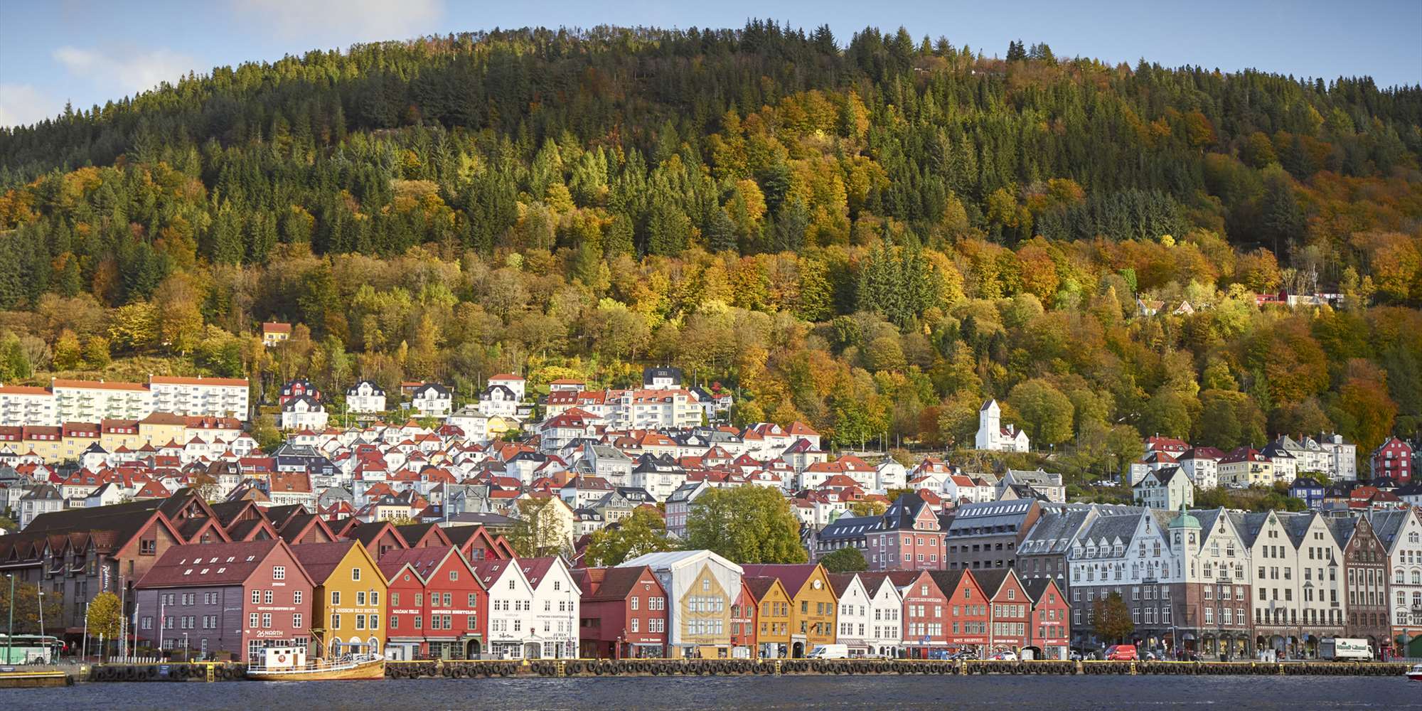 Unesco World Heritage Site Bryggen in Bergen