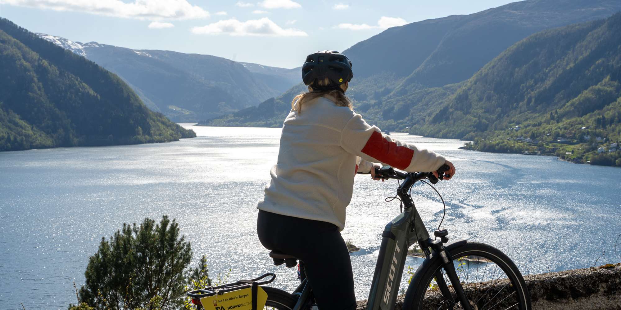 Osterøy e-bike tour with fjord lunch and RIB return to Bergen