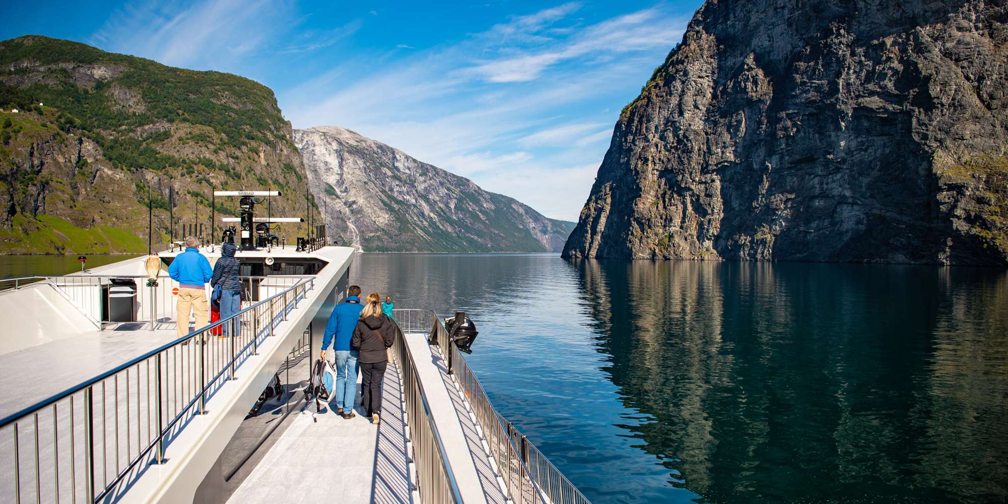 Fjord cruise on the Nærøyfjord