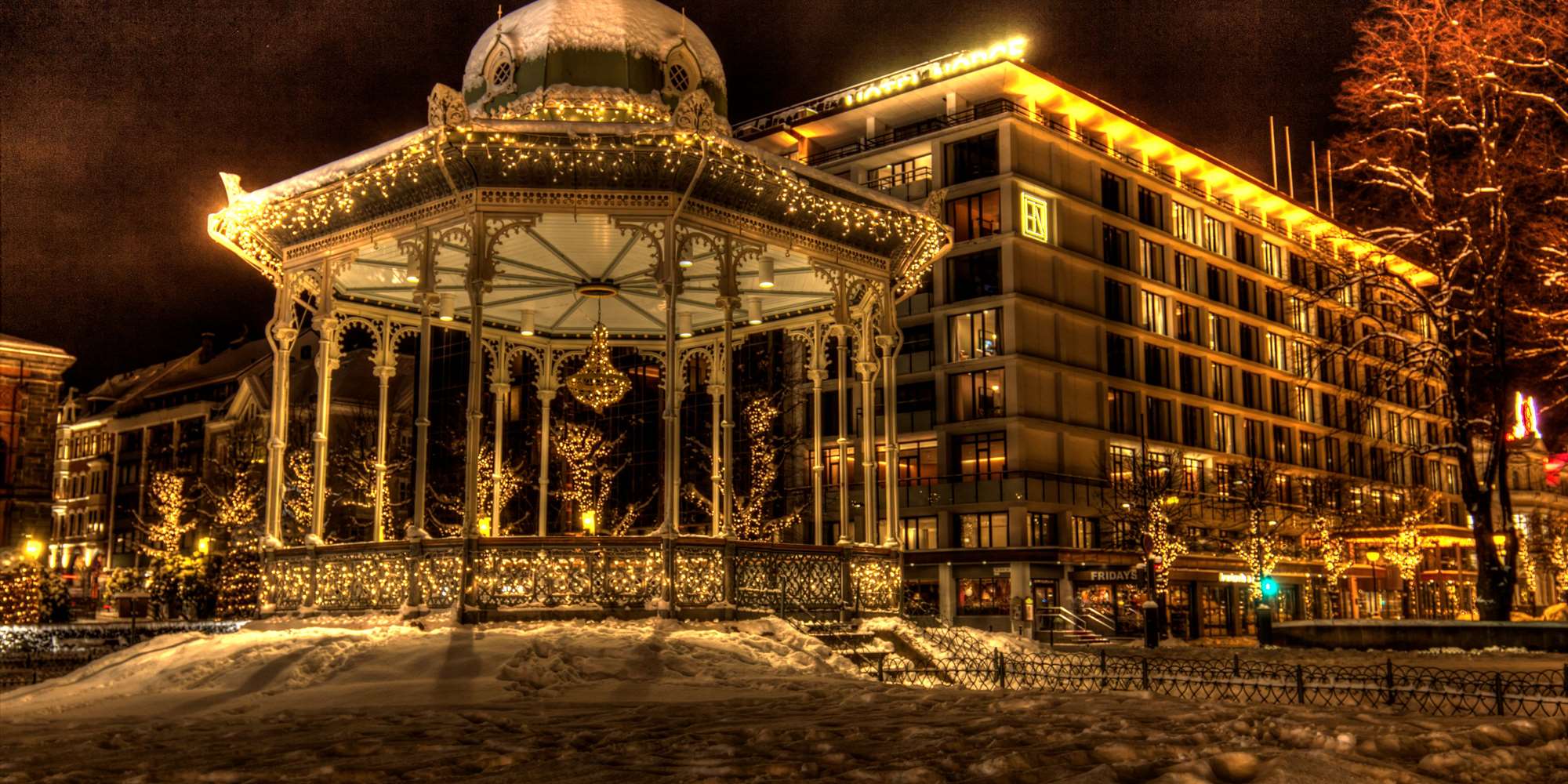 Åpning av julehotellet - Hotel Norge by Scandic