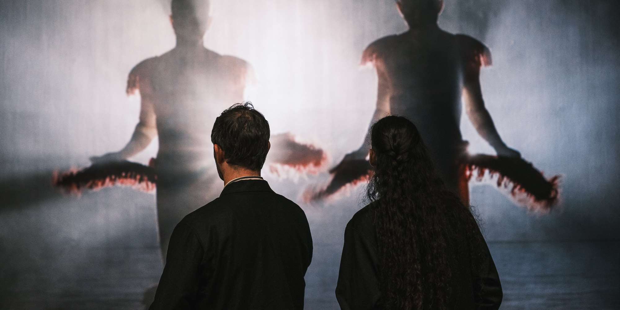 Robert Gabris, "Asylum - a Poem of Unrest", 2024. Photo from the Opening.