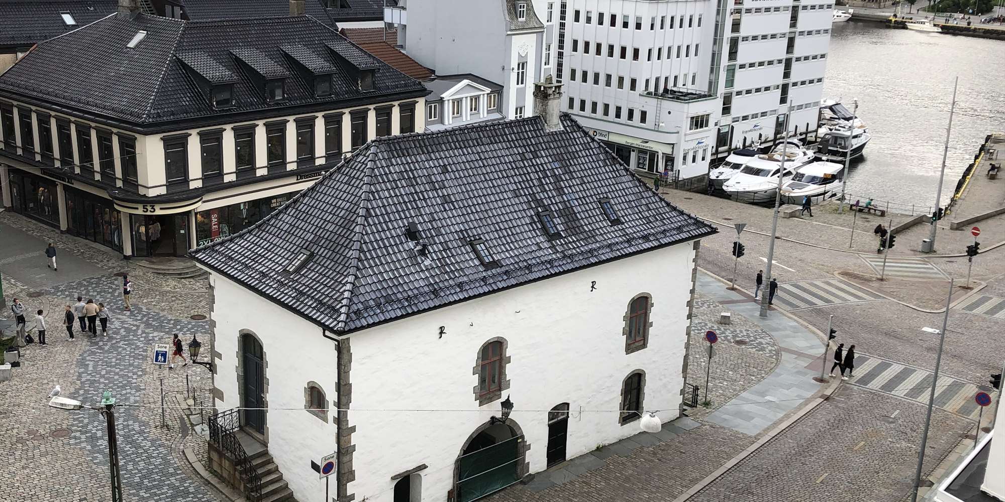 "Murhvelvingen" or "Muren", seen from above