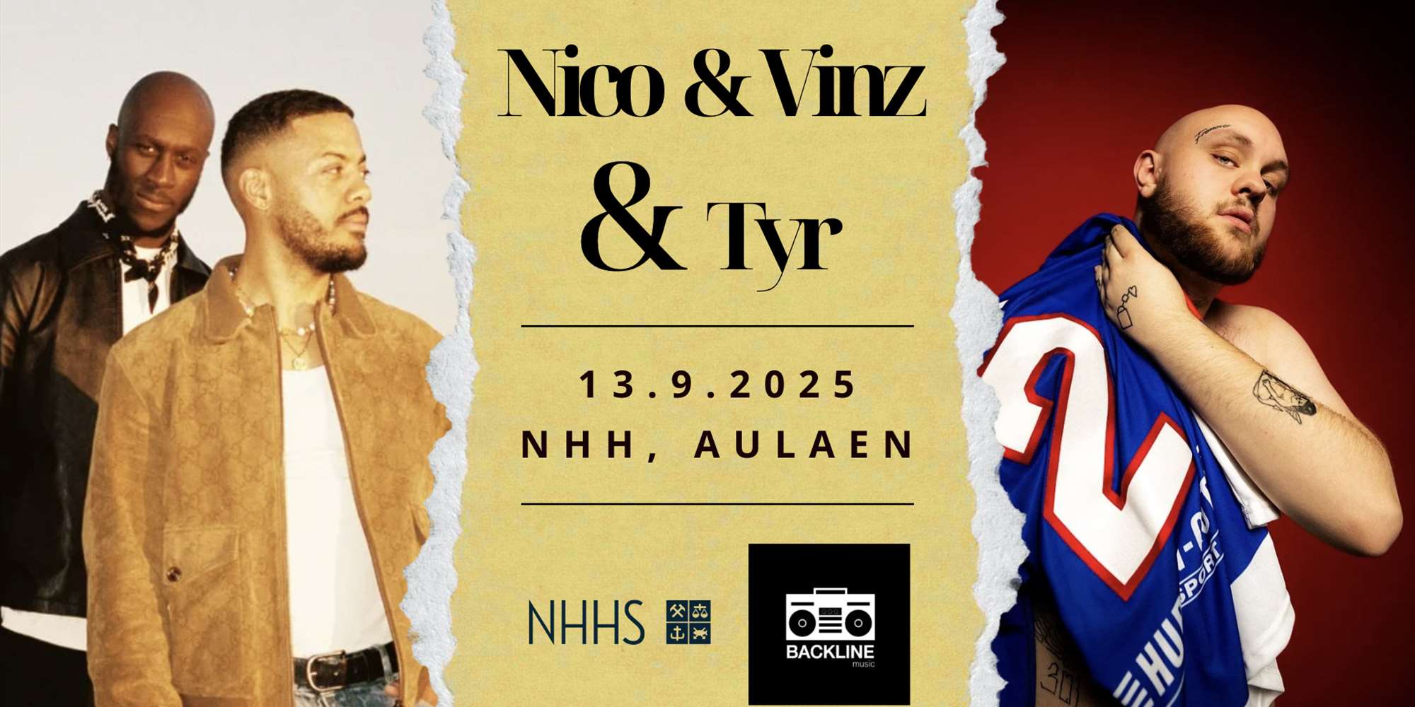 Konsert med Nico & Vinz + Tyr