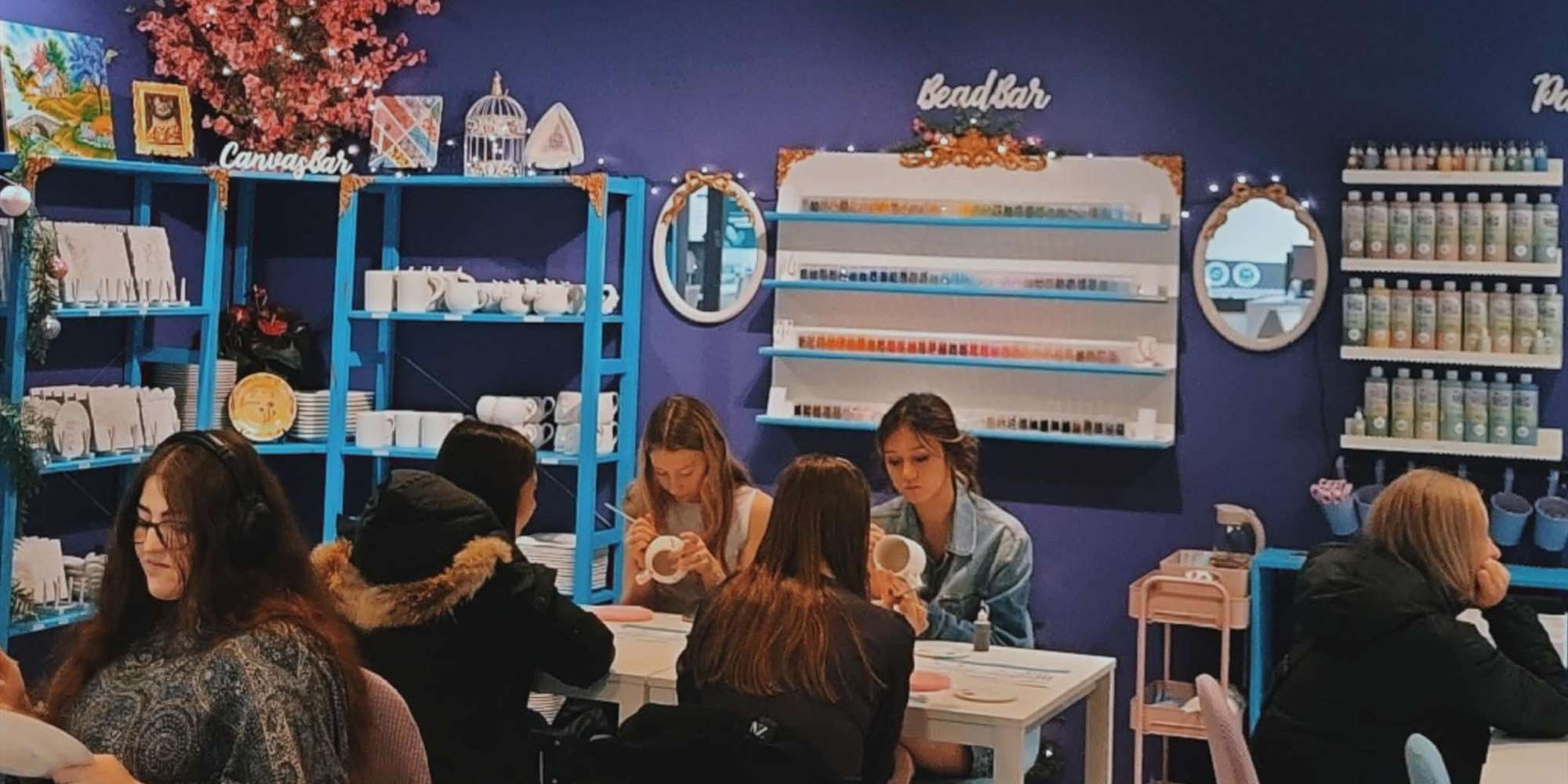 In einer inspirierenden Atmosphäre können Sie zuschlagen und Ihrer Kreativität freien Lauf lassen