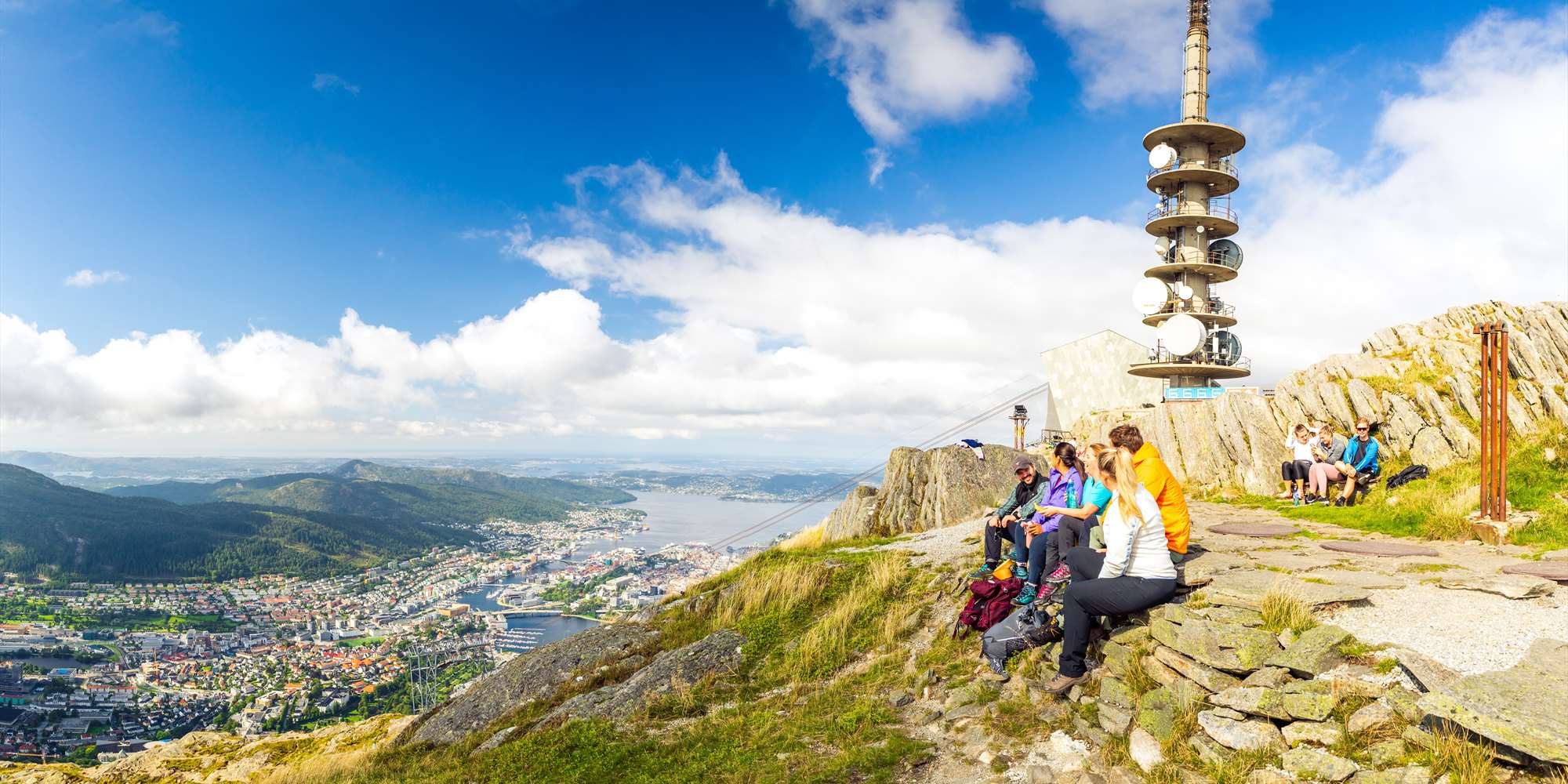 Relax on Mt. Ulriken