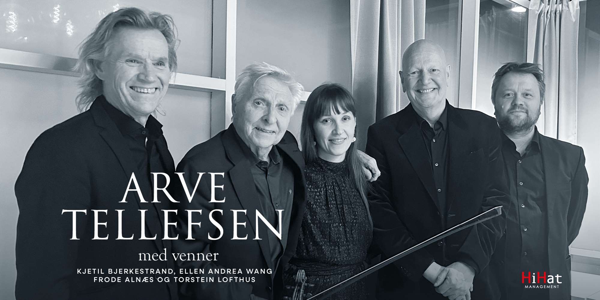 Arve Tellefsen med venner