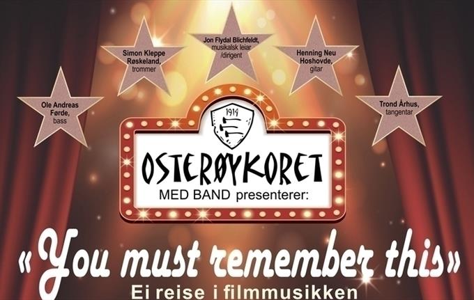 You must remember this torsdag 1.juni kl.19
