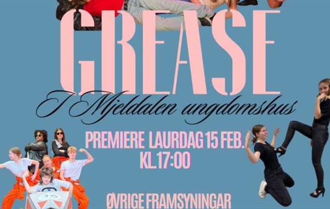 Grease 18/2 Kl 19:00