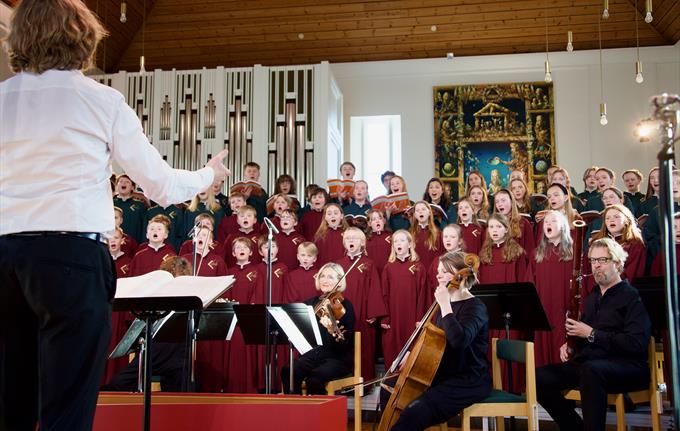 Plateslipp-konsert med Collegium Vocale