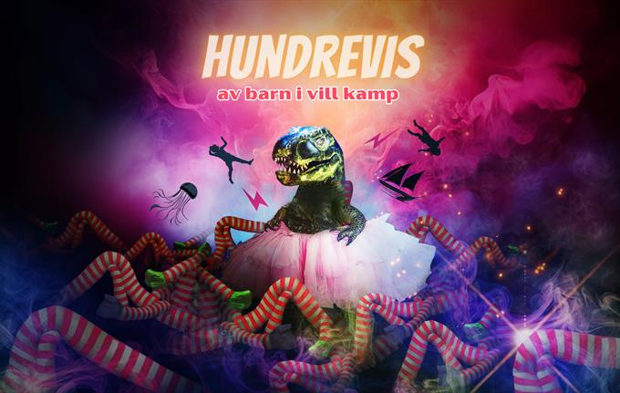 Riksteatret: Hundrevis av barn i vill kamp