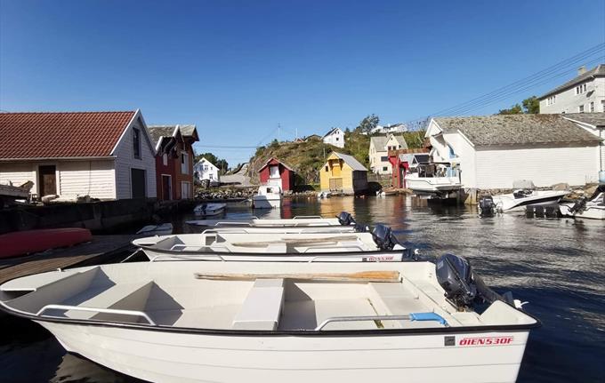 Glesvær Rorbu - 18ft boat