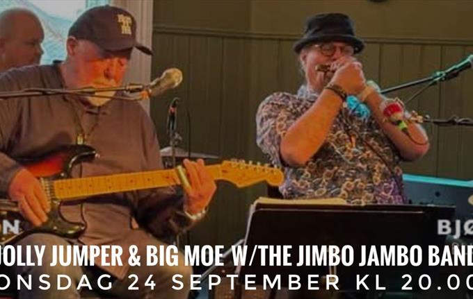 Bjørgvin Bluesklubb, Jolly Jumper & Big Moe w/the Jimbo Jambo Band